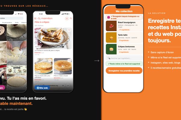 Enregistrer une recette depuis Instagram : comment ne plus jamais en perdre une
