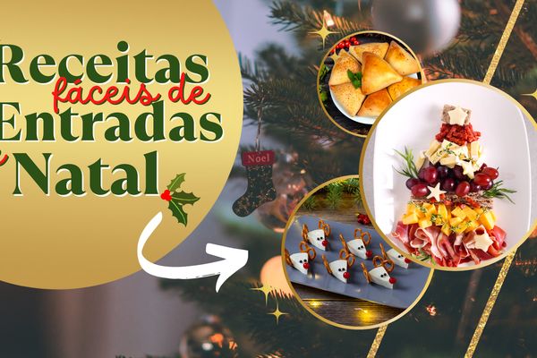 6 Receitas Rápidas de Entradas para a Ceia de Natal