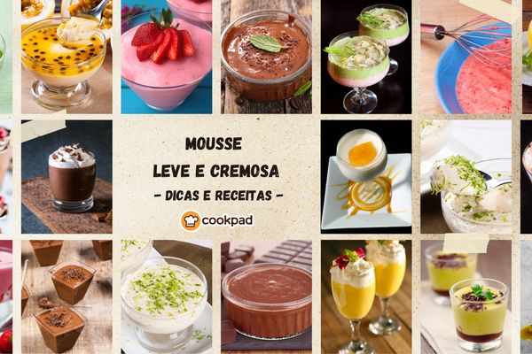 Como fazer mousse leve e cremosa