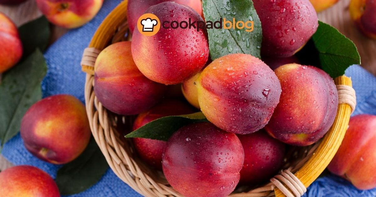 6 recettes d’été avec pêches, brugnons et nectarines