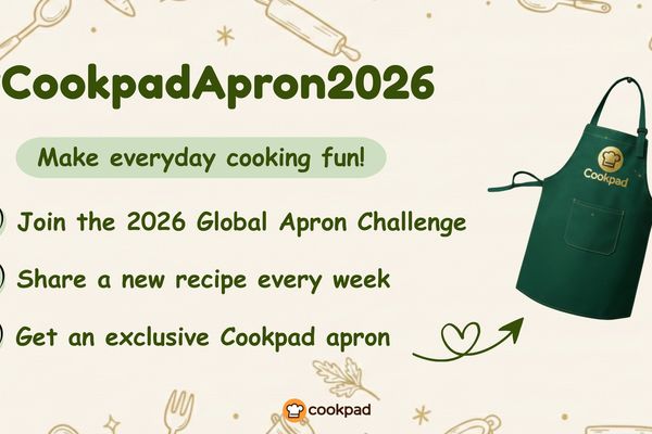 Participe no 4.º Desafio do Avental Cookpad! 🧡🍳