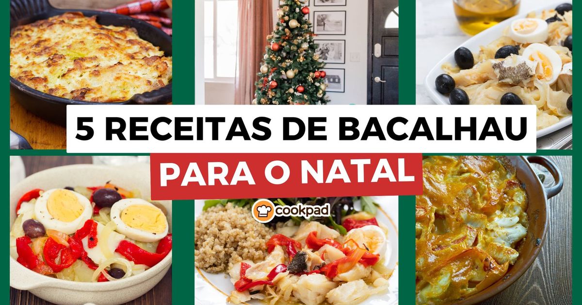 5 Receitas com Bacalhau para a Ceia de Natal