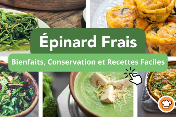 Épinard Frais : Bienfaits, Conservation et Recettes Faciles