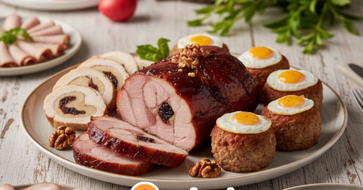 Сучасна Великодня тарілка: 5 вишуканих м'ясних делікатесів замість купленої ковбаси