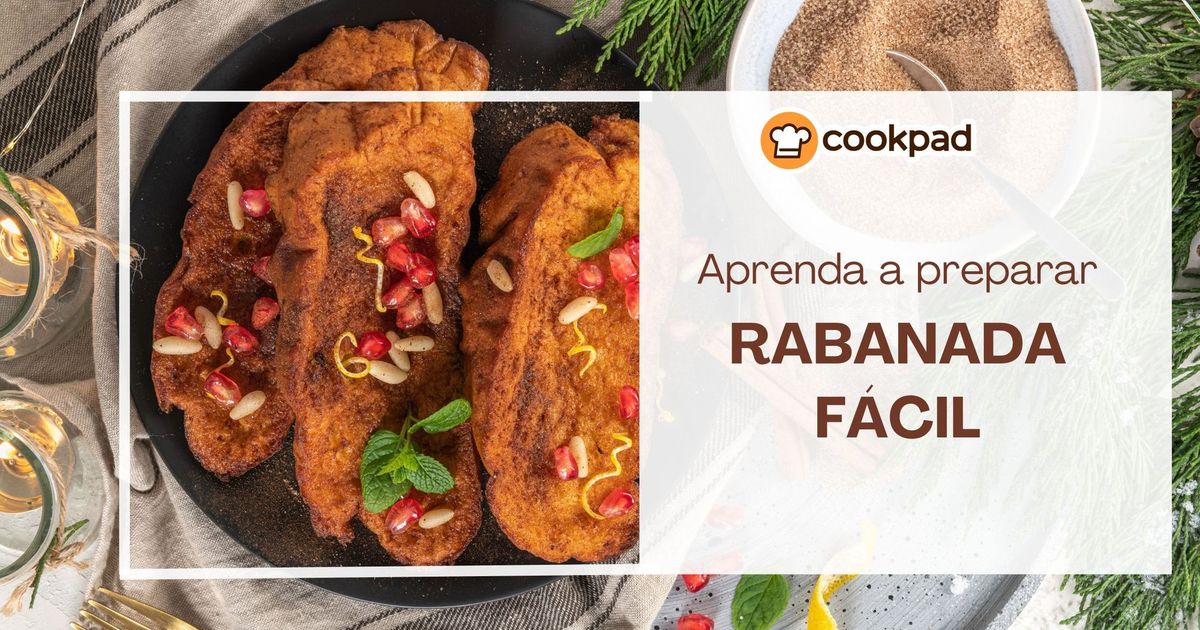 Receita de Rabanada Fácil
