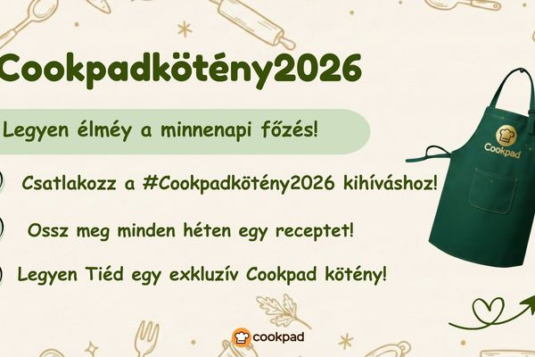Cookpadkötény 2026