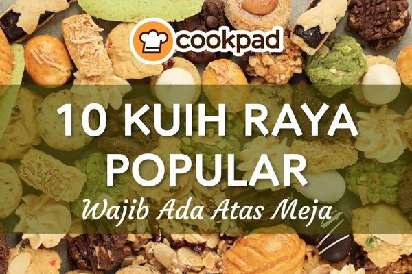 10 Kuih Raya Popular Wajib Ada Atas Meja Anda