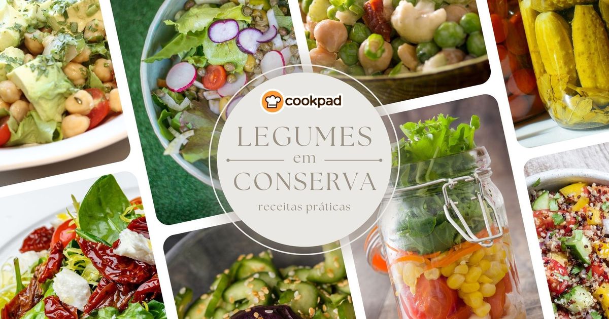 A praticidade dos legumes em conserva