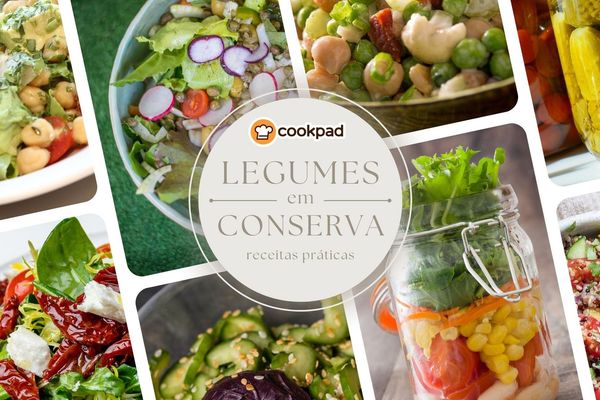 A praticidade dos legumes em conserva