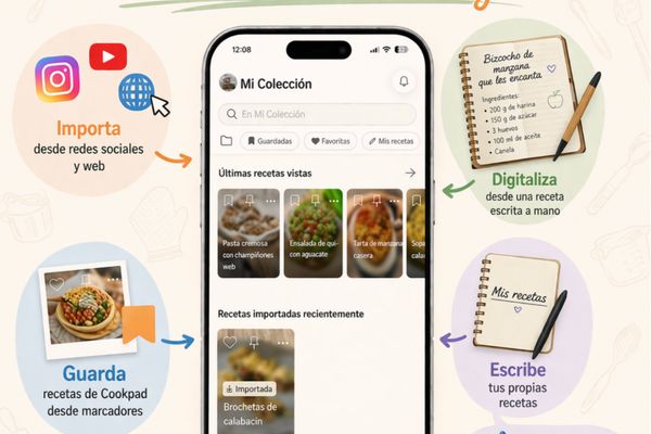 App para guardar recetas: 6 formas de armar tu recetario personal en Cookpad