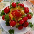 El cooksnap de Luciana Fenos cuando hizo Queso, tomate, albahaca.