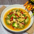 Cooksnap dari Sari's Kitchen untuk resep Tumis Oyong Ebi Telur