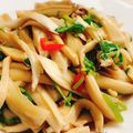 姚佩妘 的 涼拌杏鮑菇 cooksnap