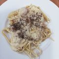 Cooksnap dari Suci Widya untuk resep SPAGHETTI CREAMY MUSHROOM / Spaghetti krim susu