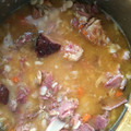 Brian Wilson's cooksnap of when they made Ham and Bean Soup.