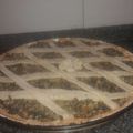 El cooksnap de Geraytere Monti cuando hizo Pasta frola de acelga, diferente y muy sabrosa.