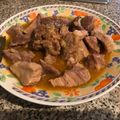 El cooksnap de Cristina Flores Garrido cuando hizo Magro de cerdo al ajillo.