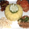 Cooksnap dari Anita untuk resep Nasi Lemak Magic Com Hijau Pandan