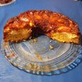 El cooksnap de Romina Ramirez cuando hizo Torta de manzana invertida.