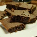 El cooksnap de Noelia Cabrera cuando hizo Brownie vegano de porotos negros (FIT).