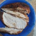 El cooksnap de Esther Soto cuando hizo Pechuga de pollo rostizada en freidora de aire.