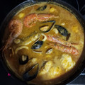 El cooksnap de Silvia Viura Garcia cuando hizo Rape a la marinera con anillas de calamar.
