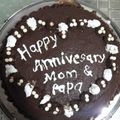 Buddhadev Reena's cooksnap of when they made એગલેસ ચોકલેટ કેક (Eggless Chocolate Cake Recipe In Gujarati).