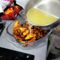 El cooksnap de Diego López de Haro cuando hizo Pollo al Limón.
