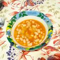 El cooksnap de roangar cuando hizo Alubias blancas con langostinos.