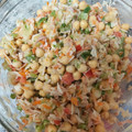 El cooksnap de Encarni Pedraza cuando hizo Ensalada de garbanzos con thermomix.