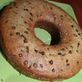 El cooksnap de Eugeenee cuando hizo Torta  de banana en licuadora sin manteca con corazón de dulce de leche🍌.