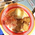 El cooksnap de Dennisse Basoalto cuando hizo Fritos de coliflor.