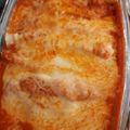 El cooksnap de Ninoshka Solano cuando hizo Enchiladas suizas rojas.