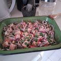 El cooksnap de sramella cuando hizo Ceviche de Salmón.