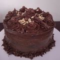 El cooksnap de Dayerlin Romero cuando hizo Torta Matilda (puro chocolate).