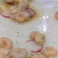El cooksnap de Alfonso Cañero cuando hizo Tortillitas de gambas.