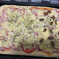 El cooksnap de Joy Pericó cuando hizo Pizza napolitana, con una masa esponjosa y crujiente.
