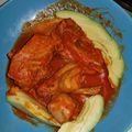 El cooksnap de Yanibel Mendez cuando hizo Pollo Enchilado, Delicioso.