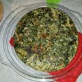 El cooksnap de jimena santos cuando hizo Tortilla de acelga.