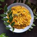 Diya Sawai का कुकस्नैप जब उन्होंने कांदा पोहा (Kanda poha recipe in Hindi) बनाया था।