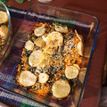 El cooksnap de Jorge Garcia cuando hizo Filet de merluza con verduras al horno.