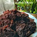 Cooksnap 0h Hana !! semasa beliau membuat Daging masak hitam.