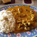 El cooksnap de Victor Oubiña cuando hizo Mollejas de pollo, con salsa curry y arroz.