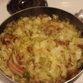 blukid2002's cooksnap of when they made fried cabbage..