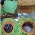 Cooksnap dari Kaleela untuk resep Bolu Pandan 5 Telur kecil (4 butir telur besar)
