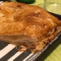 El cooksnap de @tesa.cuina cuando hizo Empanada de hojaldre, con verduras, carne y atún.