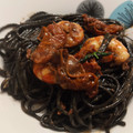 El cooksnap de Andrés cuando hizo Tallarines negros thai!!.