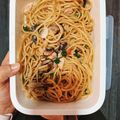 Cooksnap dari Riska Fadilla untuk resep Spageti aglio olio with prawn and mushroom