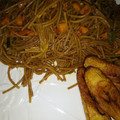 kareemah kaoje's cooksnap of when they made SPECIAL BROWN PASTA (soyayyar taliya)😋😋😋.