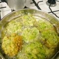 El cooksnap de Jessica Insaurralde cuando hizo Torrejas de lechuga.